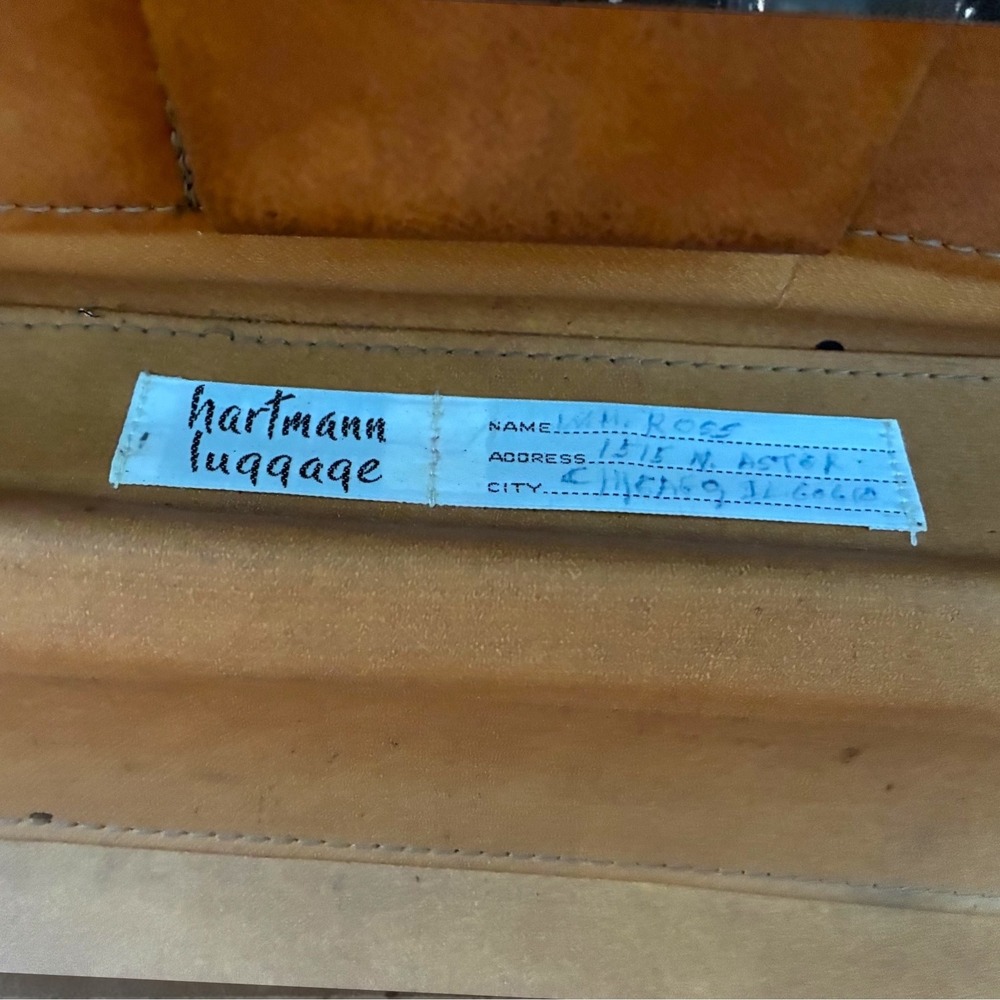 Vintage Hartmann Belting Leather Attache Briefcase Tan USA 18x13x5 - Picture 6 of 13